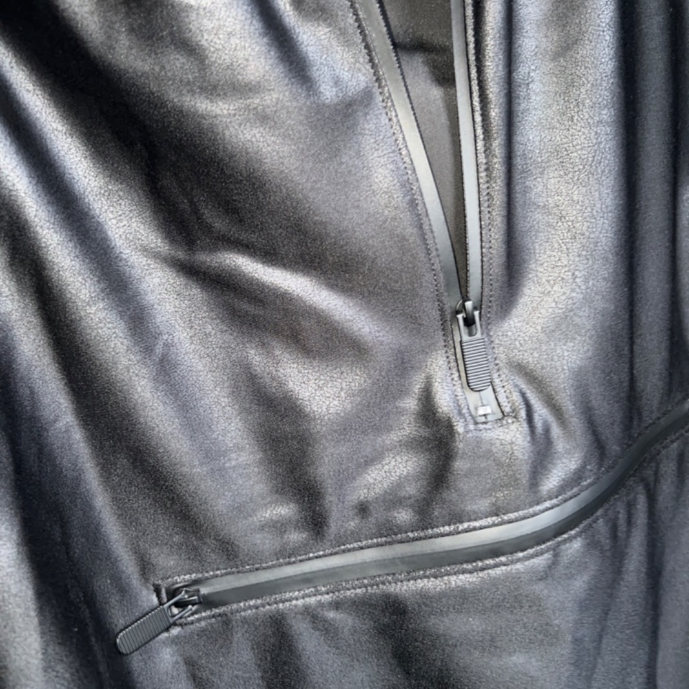 Quarter zip hoodie Black - Picture 4 of 4